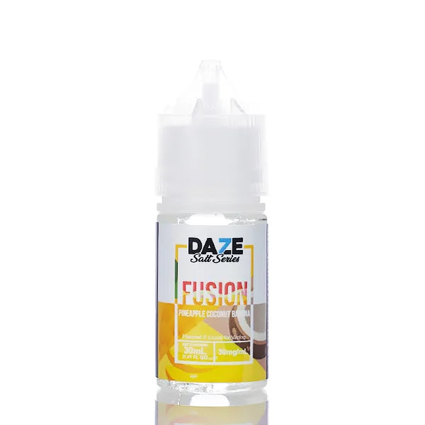 7 Daze Fusion TFN Salt - Pineapple Coconut Banana - 30ml - Black Coral